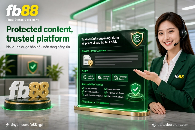 tuyên bố bản quyền nội dung Fb88 phạm vi bảo hộ pháp lý