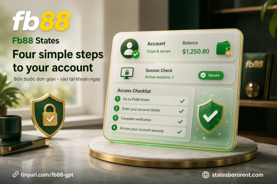 các bước đăng nhập tài khoản Fb88 nhanh trong 30 giây