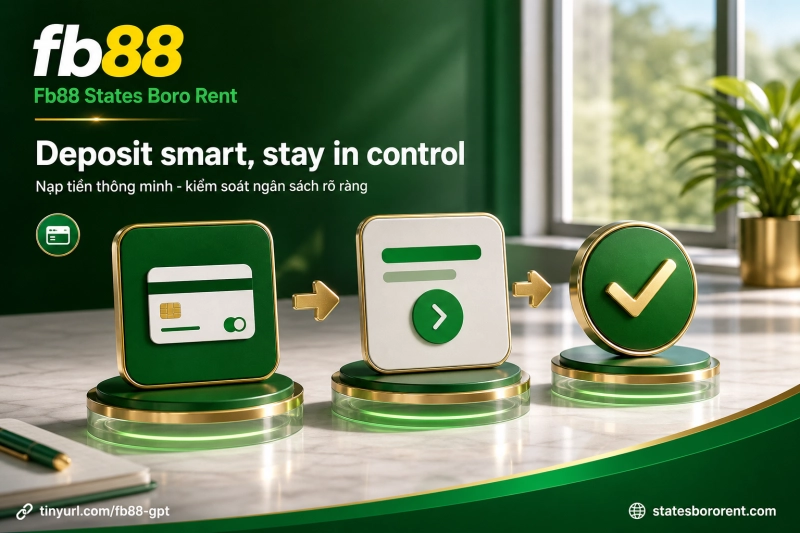 Fb88 first deposit e-wallet bank transfer responsible gambling financial management