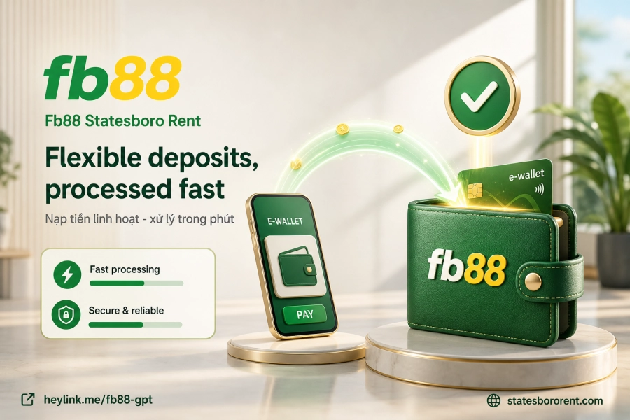 Deposit at Fb88 after registration - domestic payment methods